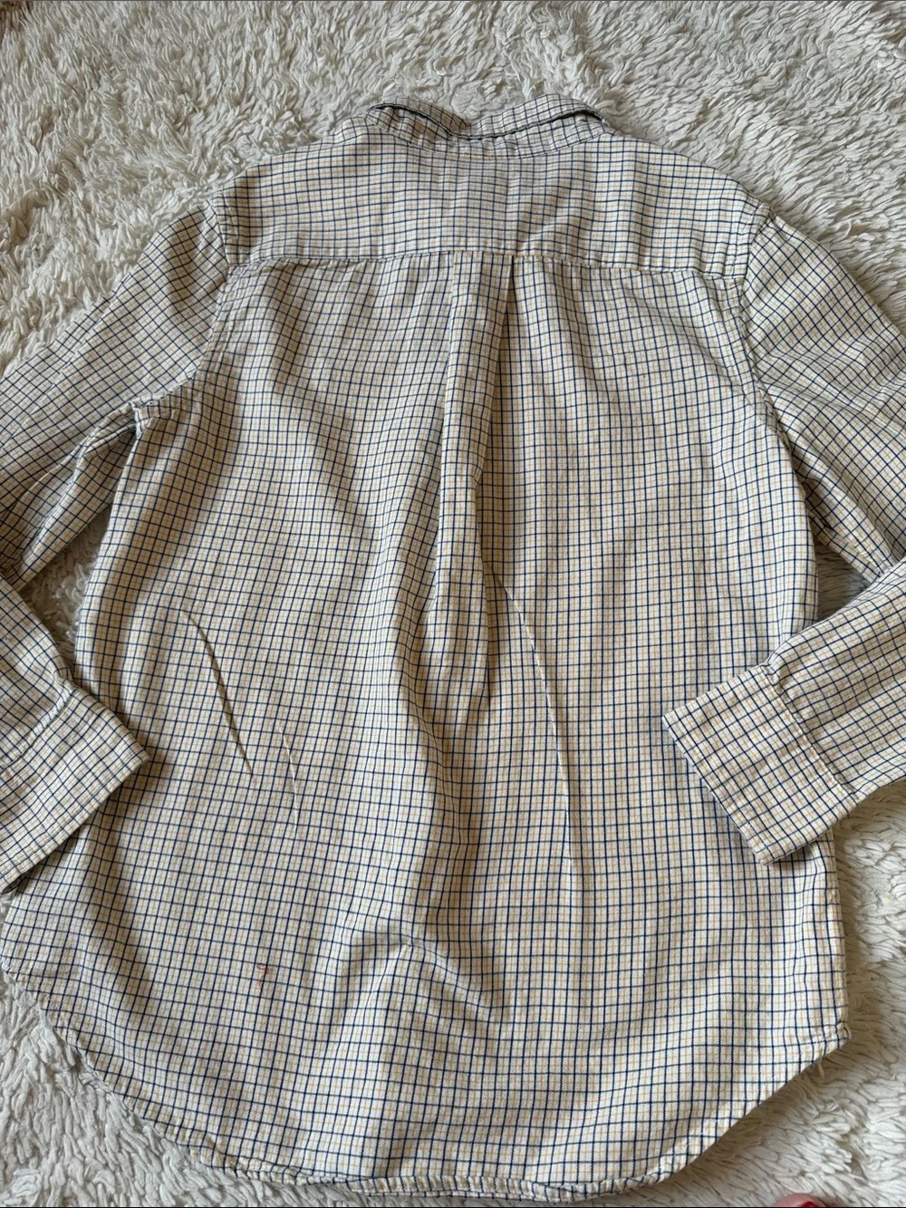 Ralph Lauren Button-Down Plaid Shirt for boy size 10-12